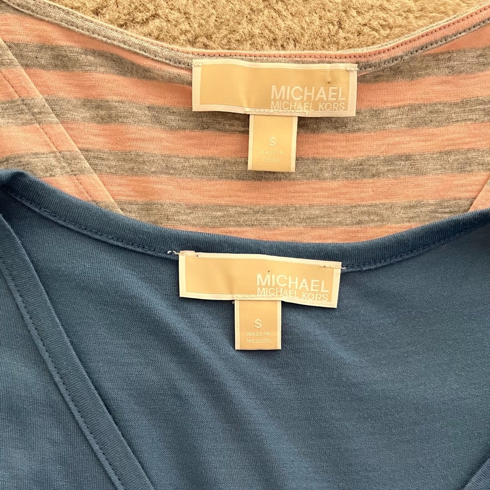Michael Kors Cold Shoulder Tops..(2)..NWOT - Picture 1 of 9
